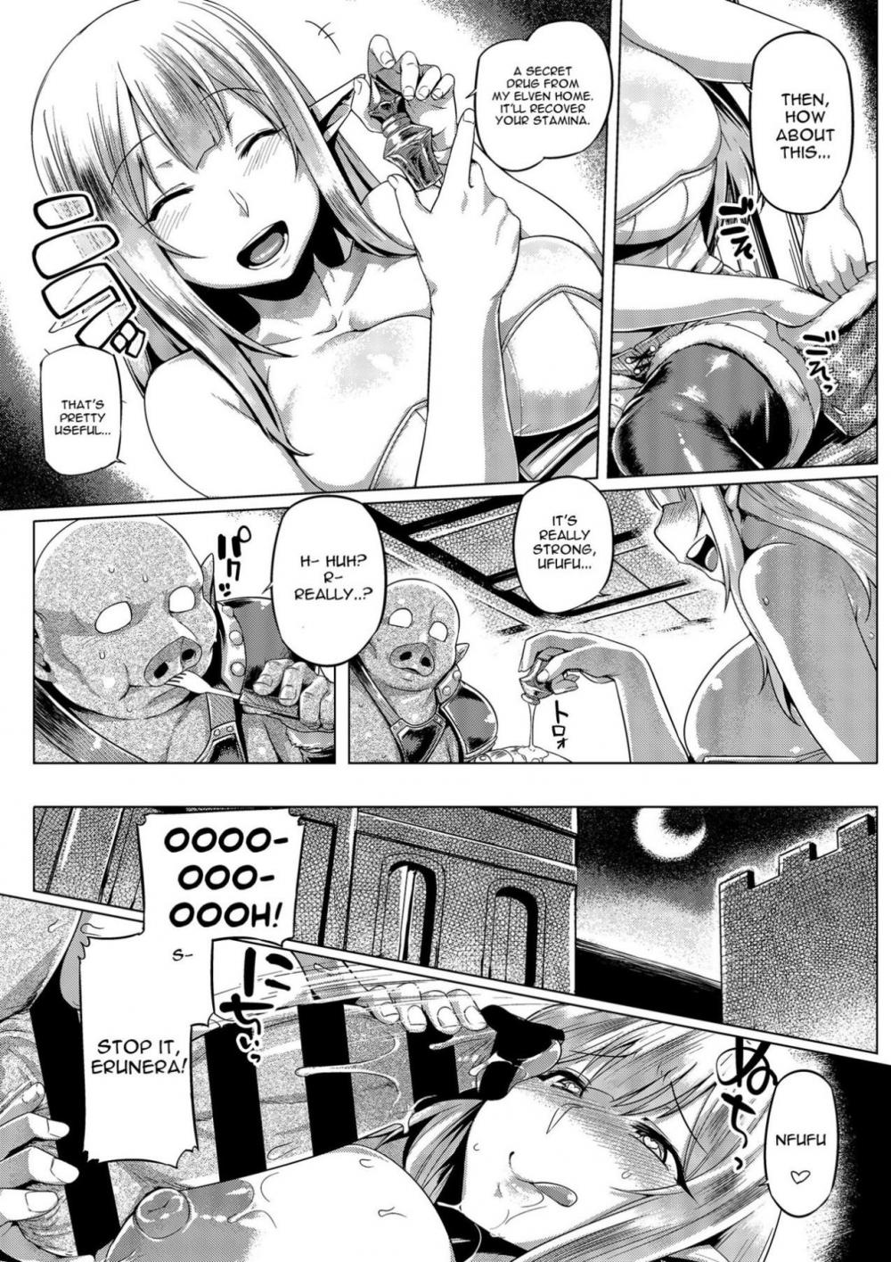 Hentai Manga Comic-Elf x Orc Control-Read-16